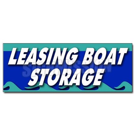Signmission LEASING BOAT STORAGE DECAL sticker boatyard marina marine repair boating, D-12 Leasing Boat Storage D-12 Leasing Boat Storage